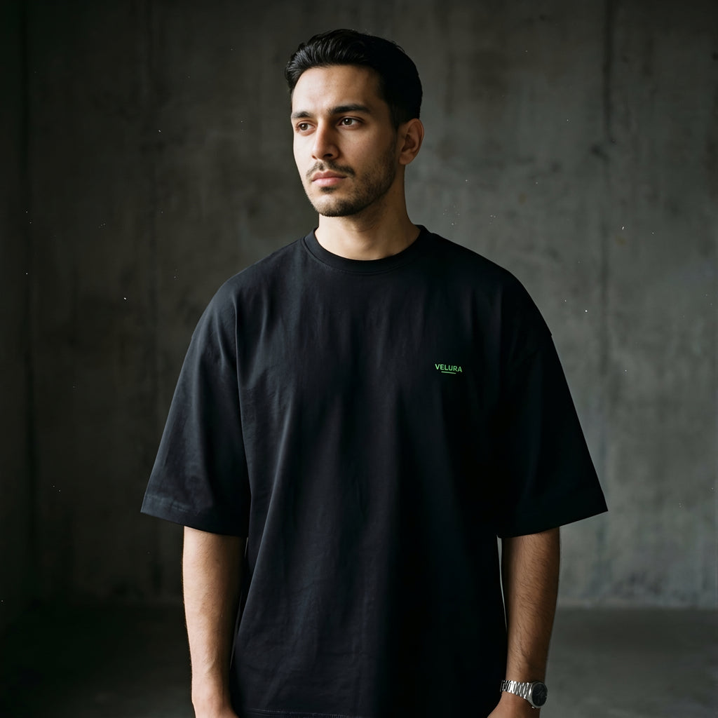Still City Oversized Tee – Velura Prime Studio